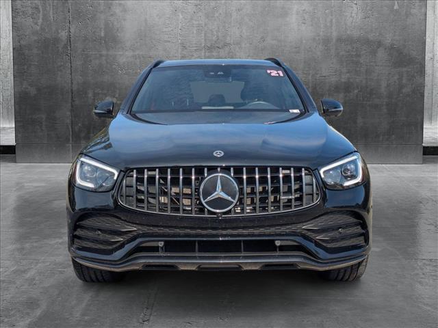 used 2021 Mercedes-Benz AMG GLC 43 car, priced at $43,946