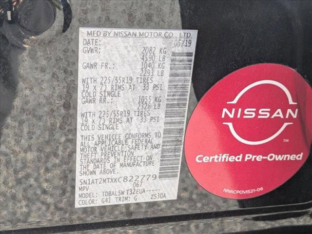 used 2019 Nissan Rogue car, priced at $16,370