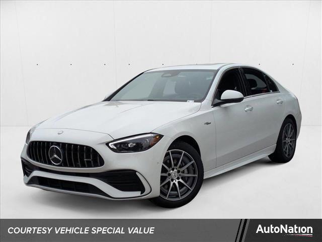 new 2025 Mercedes-Benz AMG C 43 car, priced at $67,300
