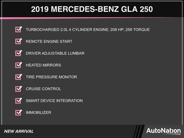 used 2019 Mercedes-Benz GLA 250 car, priced at $20,336