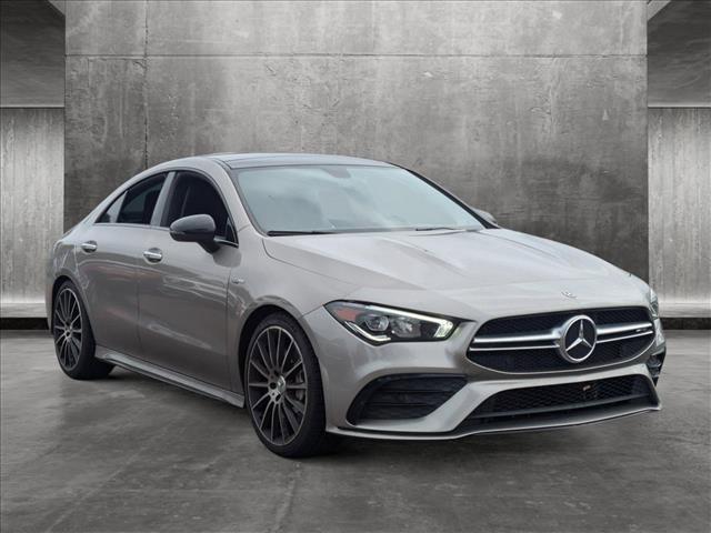 used 2020 Mercedes-Benz AMG CLA 35 car, priced at $30,630