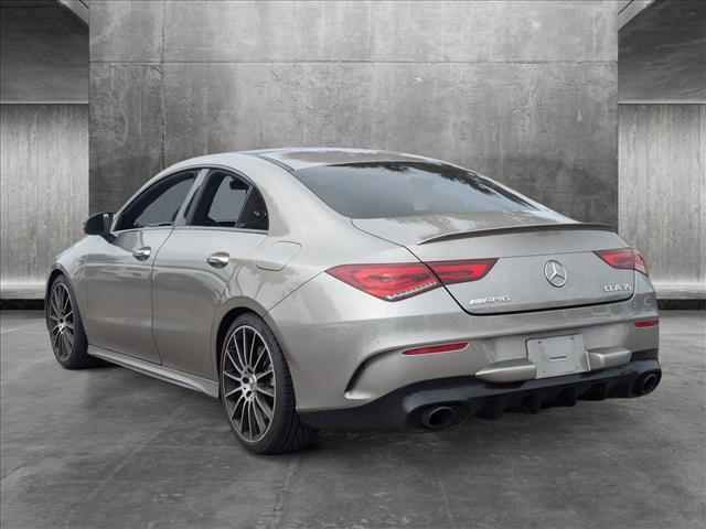 used 2020 Mercedes-Benz AMG CLA 35 car, priced at $30,630