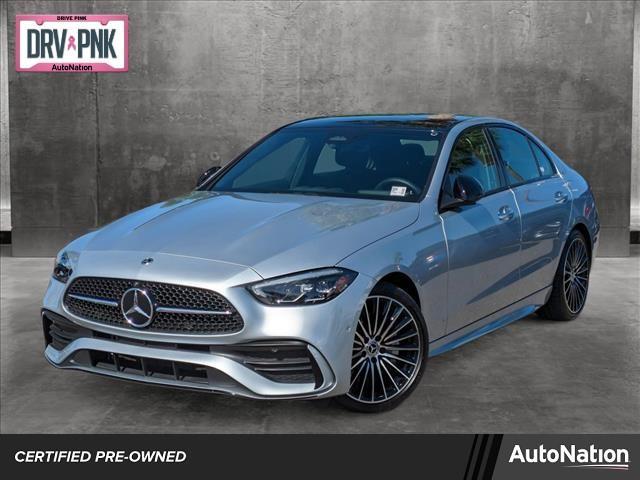 used 2024 Mercedes-Benz C-Class car, priced at $48,777
