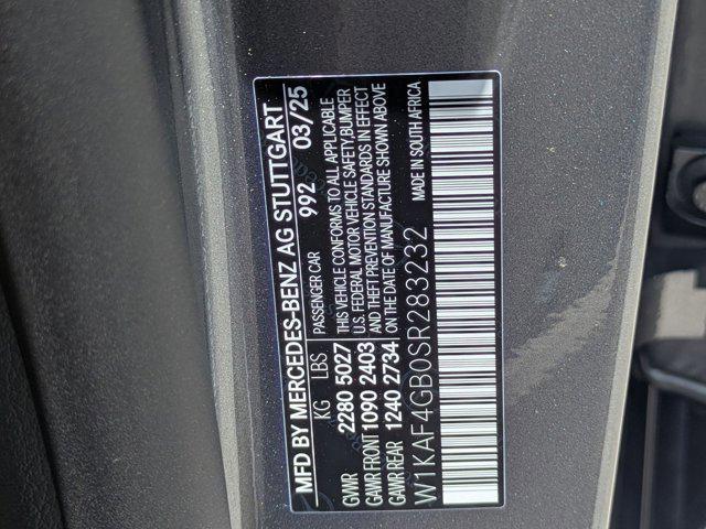 new 2025 Mercedes-Benz C-Class car, priced at $51,670