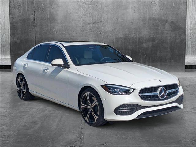 new 2025 Mercedes-Benz C-Class car, priced at $54,485