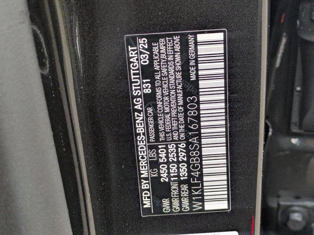 new 2025 Mercedes-Benz E-Class car, priced at $78,995