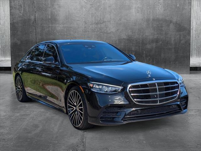 used 2022 Mercedes-Benz S-Class car, priced at $62,995