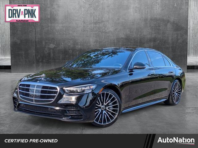 used 2022 Mercedes-Benz S-Class car, priced at $69,227