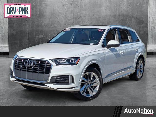 used 2021 Audi Q7 car, priced at $28,395