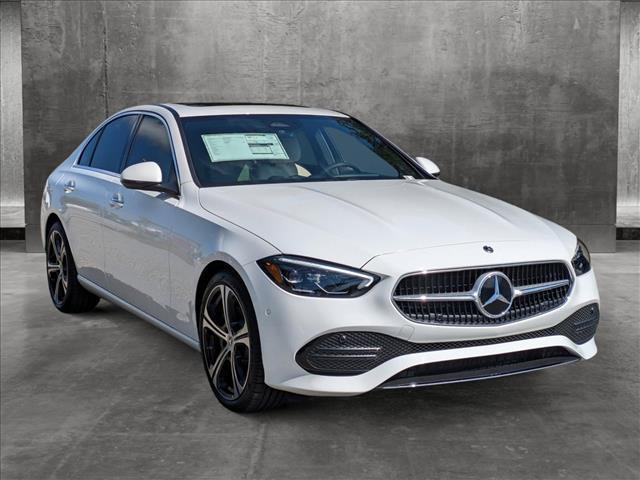 new 2024 Mercedes-Benz C-Class car, priced at $48,735