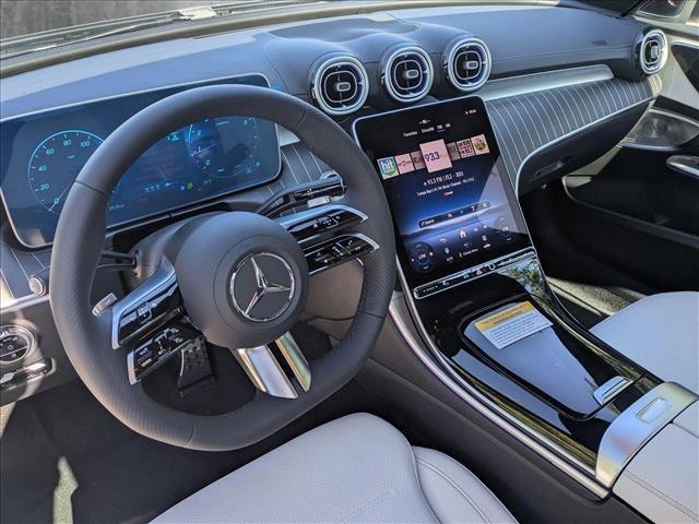 new 2025 Mercedes-Benz C-Class car, priced at $61,095