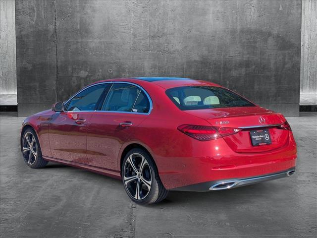 new 2025 Mercedes-Benz C-Class car, priced at $58,150