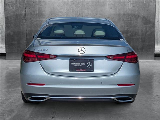 new 2025 Mercedes-Benz C-Class car, priced at $55,550