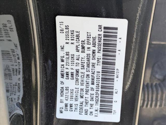 used 2016 Honda Accord car, priced at $14,570