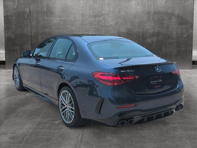new 2024 Mercedes-Benz AMG C 43 car, priced at $77,255