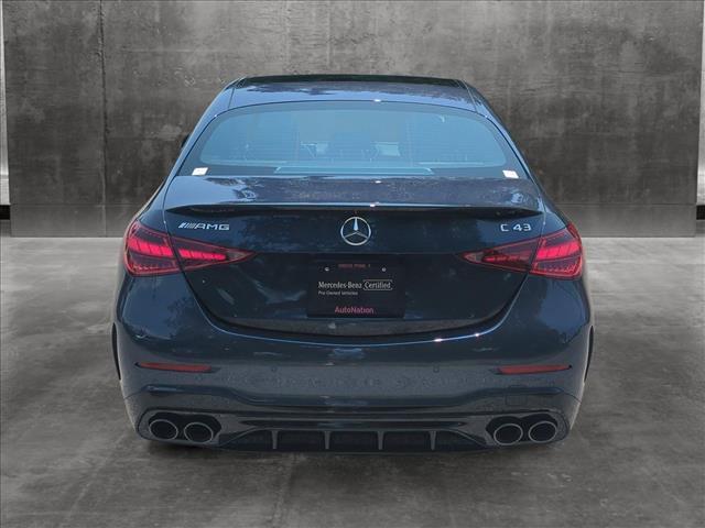 new 2024 Mercedes-Benz AMG C 43 car, priced at $77,255