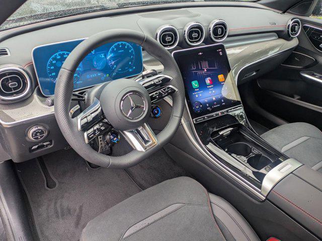 new 2025 Mercedes-Benz AMG C 43 car, priced at $70,735
