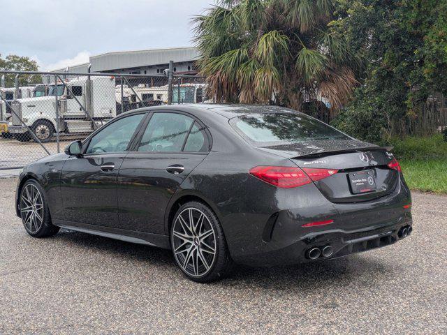 new 2025 Mercedes-Benz AMG C 43 car, priced at $70,735