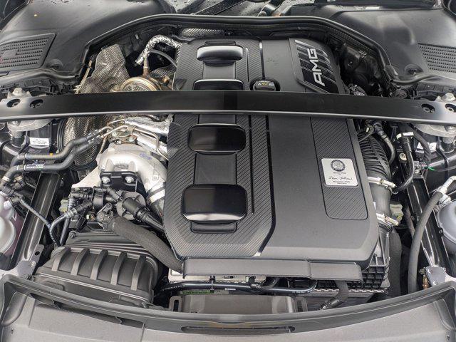 new 2025 Mercedes-Benz AMG C 43 car, priced at $70,735