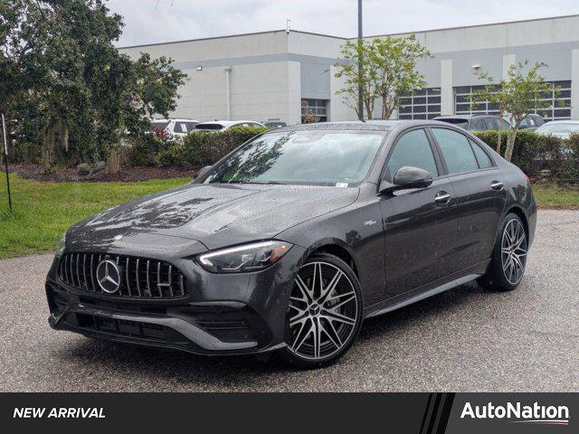 new 2025 Mercedes-Benz AMG C 43 car, priced at $70,735