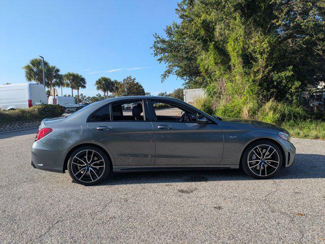 used 2021 Mercedes-Benz AMG C 43 car, priced at $40,360