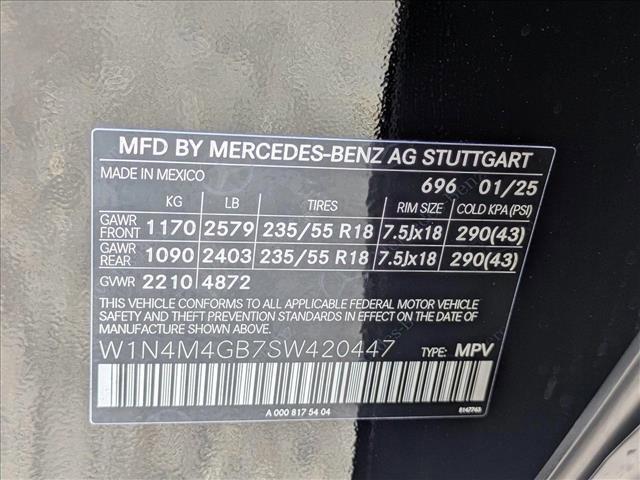 new 2025 Mercedes-Benz GLB 250 car, priced at $47,145