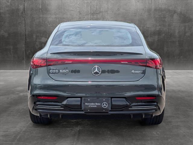 new 2024 Mercedes-Benz EQS 580 car, priced at $146,610