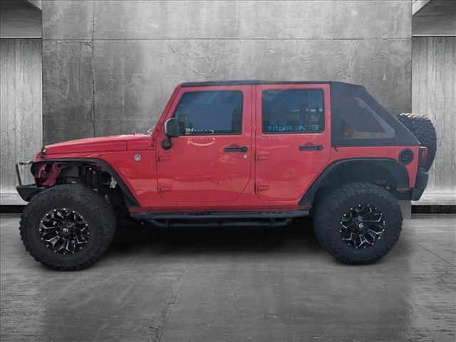 used 2017 Jeep Wrangler Unlimited car, priced at $19,995