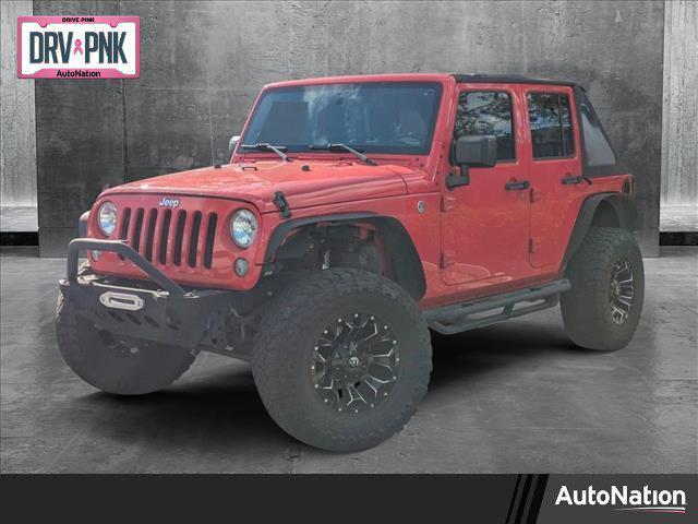 used 2017 Jeep Wrangler Unlimited car, priced at $19,995