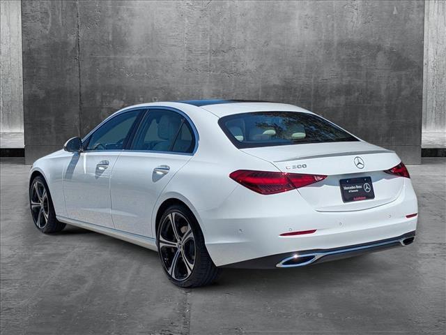 new 2025 Mercedes-Benz C-Class car, priced at $56,200