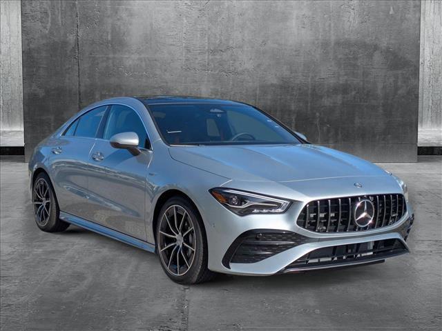 new 2025 Mercedes-Benz AMG CLA 35 car, priced at $58,160