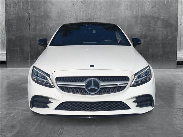 used 2021 Mercedes-Benz AMG C 43 car, priced at $45,998