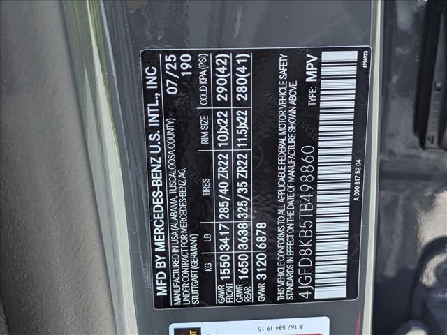 new 2026 Mercedes-Benz AMG GLE 63 car, priced at $148,320