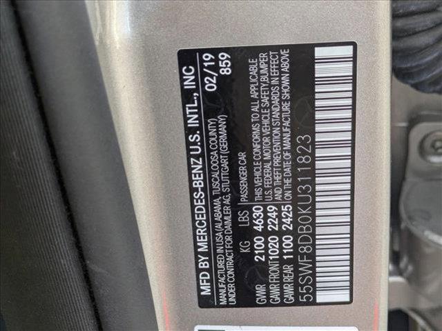 used 2019 Mercedes-Benz C-Class car, priced at $17,998