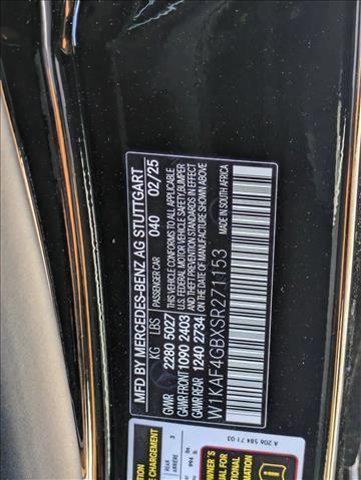 new 2025 Mercedes-Benz C-Class car, priced at $50,085