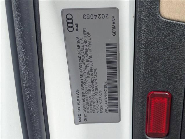 used 2022 Audi A4 car, priced at $26,202