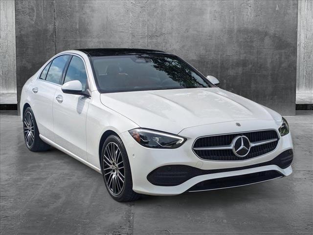 used 2024 Mercedes-Benz C-Class car, priced at $39,985