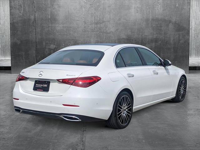 used 2024 Mercedes-Benz C-Class car, priced at $39,985