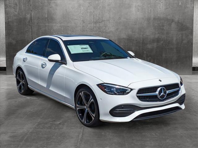 new 2024 Mercedes-Benz C-Class car, priced at $49,695