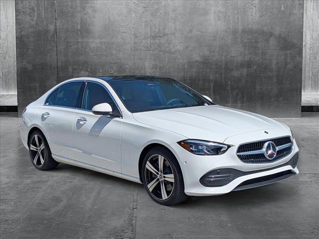 new 2025 Mercedes-Benz C-Class car, priced at $52,885