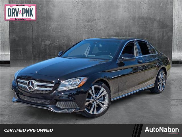 used 2018 Mercedes-Benz C-Class car, priced at $22,322