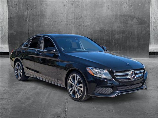 used 2018 Mercedes-Benz C-Class car, priced at $22,322