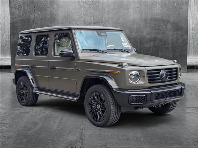 new 2025 Mercedes-Benz G-Class car, priced at $186,000