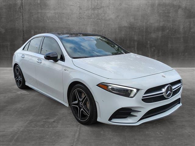 used 2021 Mercedes-Benz AMG A 35 car, priced at $37,995