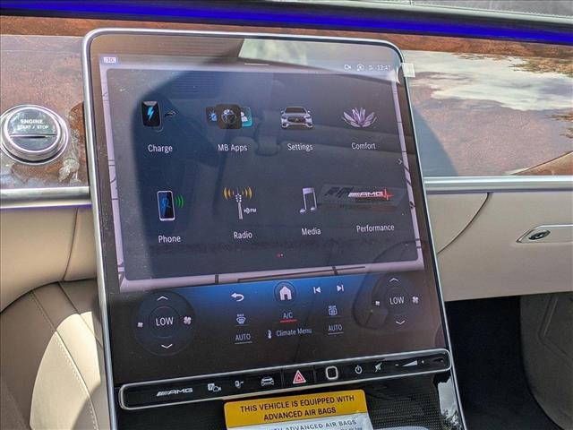new 2025 Mercedes-Benz AMG S 63 E car, priced at $207,105