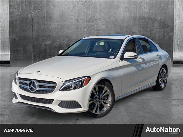 used 2018 Mercedes-Benz C-Class car, priced at $19,864
