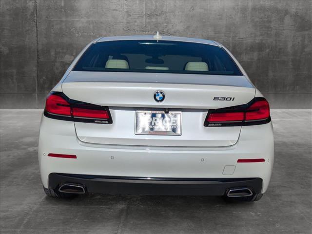 used 2021 BMW 530 car, priced at $31,495