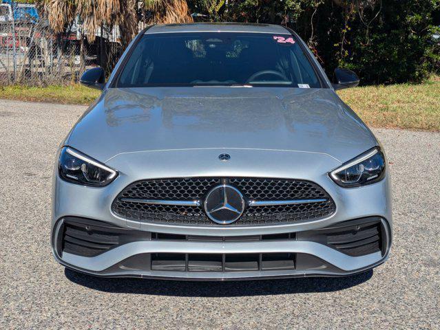 used 2024 Mercedes-Benz C-Class car, priced at $37,930