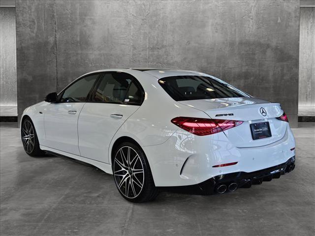 new 2024 Mercedes-Benz AMG C 43 car, priced at $77,015