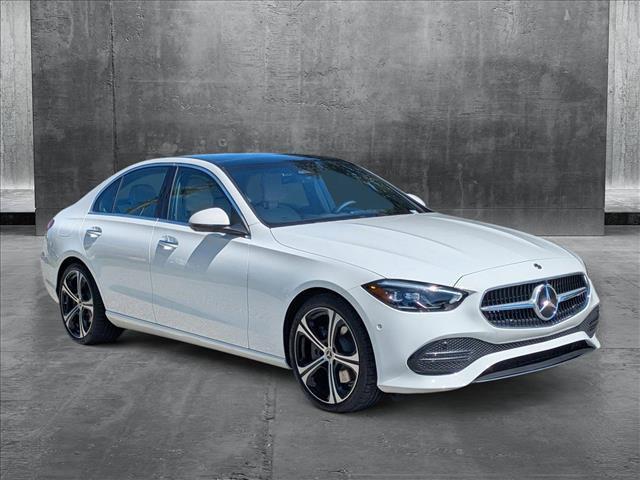 new 2025 Mercedes-Benz C-Class car, priced at $55,050